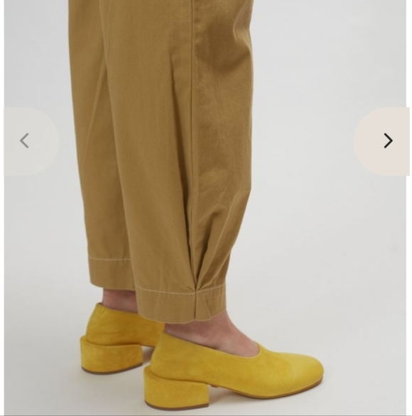 NWT Ulla Johnson Dune Cotton Trousers in Fennel Seed - Size 4 - Picture 4 of 15